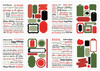 ECHO PARK Essentials Phrases Sticker Book: Christmas