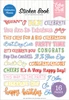 ECHO PARK Essentials Phrases Sticker Book: Celebration