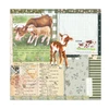 PREORDER - ships late October: PRETTY LITTLE STUDIO 12x12 Single-Sided Paper | Cow Grazes