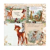 PREORDER - ships late October: PRETTY LITTLE STUDIO 12x12 Single-Sided Paper | Frolic Fawn