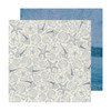 AC Heidi Swapp Set Sail 12x12 Paper: Shells Dark