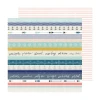 AC Heidi Swapp Set Sail 12x12 Paper: Strip Page