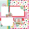 Simple Vintage Lavender Fields Simple Pages Page Kit