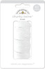 DOODLEBUG DESIGNS Monochromatic Collection Chunky Twine: Lily White