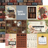 PREORDER - ships November: Simple Vintage Trunk Show 12x12 Paper: 3x4/4x6 Elements