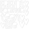 BELLA BLVD Cut-Outs - Friends Forever