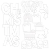 BELLA BLVD Cut-Outs - Christmas