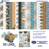 SSC DESIGNS 12x12 Collection Kit: Cat Lover