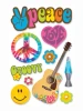 PAPER HOUSE PRODUCTIONS 3D Stickers: Peace