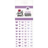 KEEP IT SIMPLE Back To Basics Enamel Hearts - Lilac