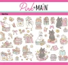 PINK & MAIN Rub-Ons: Bookish Spring