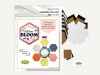 CRAFTREAT Blank Folio Kit: Hexagon Fold Out