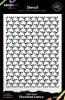 ARDEN CREATIVE STUDIO 6x8 Stencil: Makers Series - Flourished Lattice