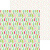 PREORDER - ships late NOVEMBER: DOODLEBUG DESIGNS Dear Santa 12x12 Paper: forest festival