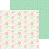 PREORDER - ships late NOVEMBER: DOODLEBUG DESIGNS Dear Santa 12x12 Paper: santa approved