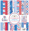 DOODLEBUG DESIGNS Hometown USA 12x12 Paper Pack