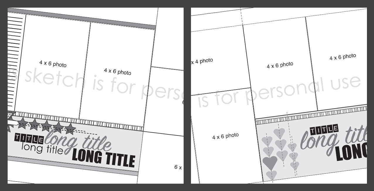 DIGITAL DOWNLOAD: DOUBLE TAKE May 2015 - 4x6 Photos - Scrapbook Generation