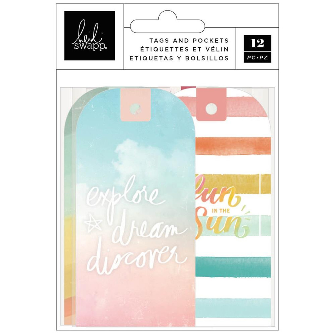 Heidi Swapp - Sun Chaser Collection - 6 x 12 Cardstock Sticker Sheet 315769