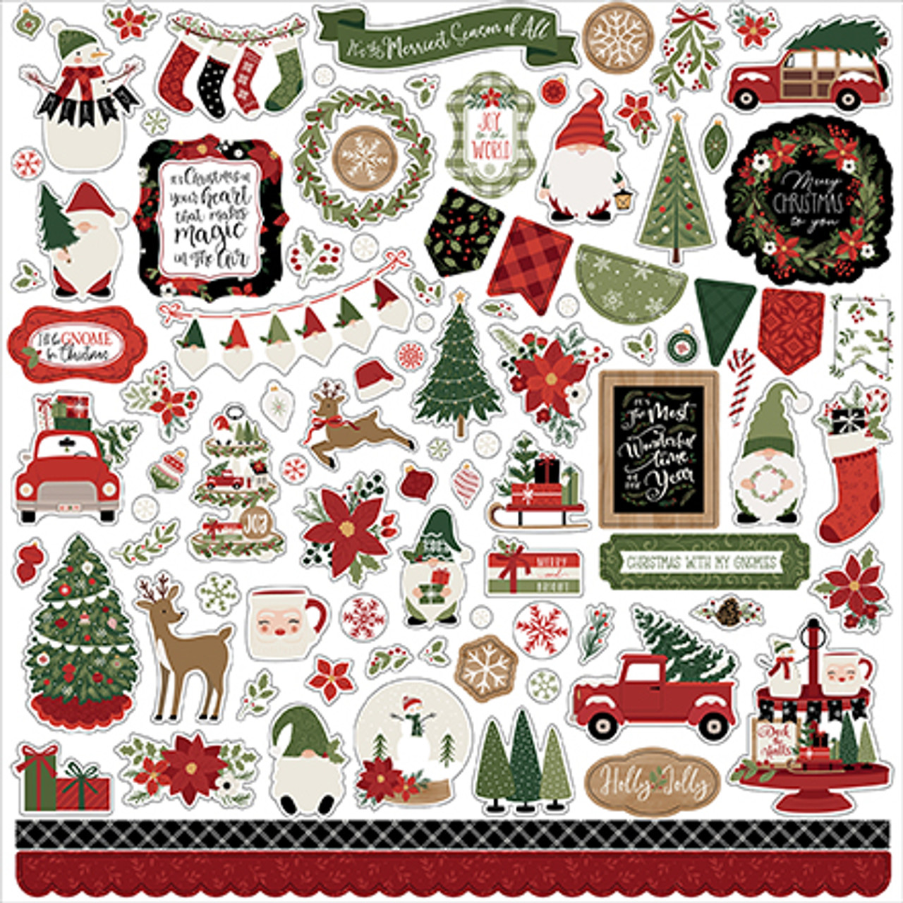 The Magic Of Christmas Puffy Stickers - Echo Park Paper Co.