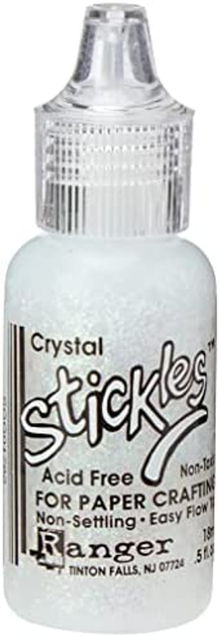 RANGER Stickles Glitter Glue: Crystal - Scrapbook Generation