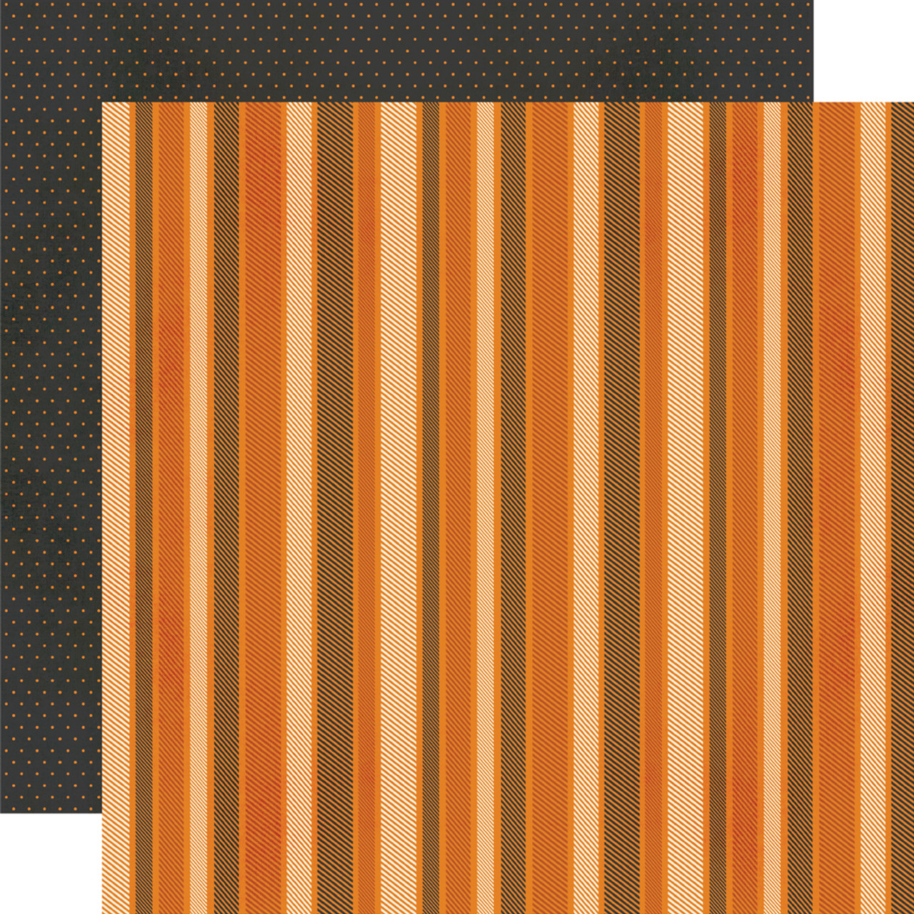 NEW Sided stripe brown cardstock scrapbook paper 12 x 12