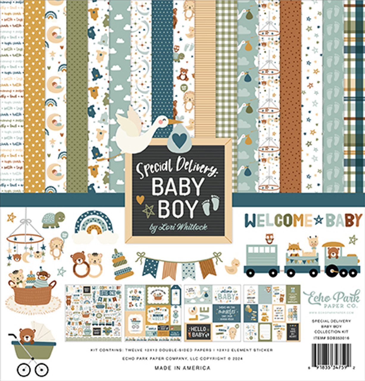 Echo Park - Let's Go Travel Collection - 12 x 12 Collection Kit