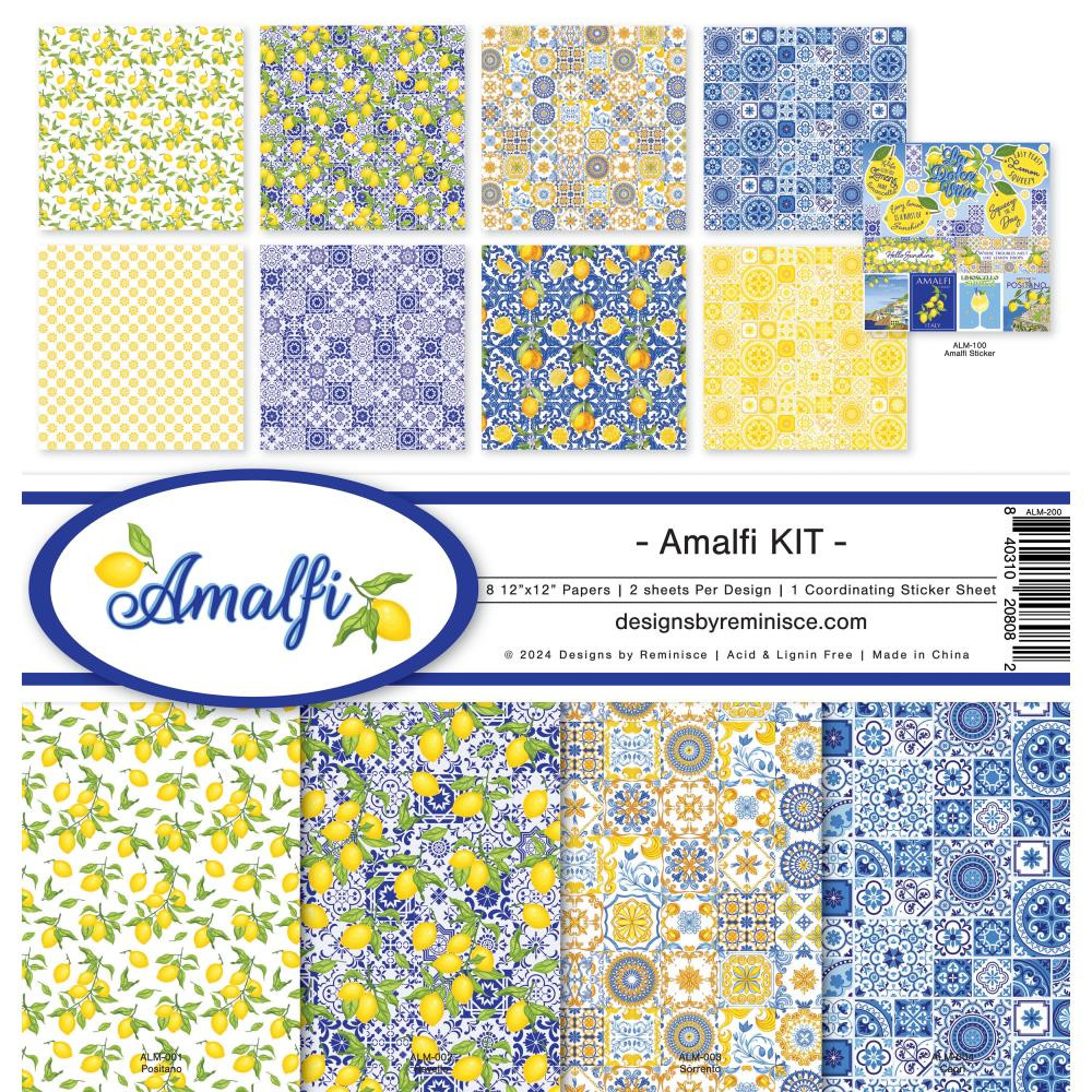 Reminisce Collection Kit 12x12 – Fairy Forest Con Albero Cavo E Farfalle – Carta Scrapbooking E Adesivi