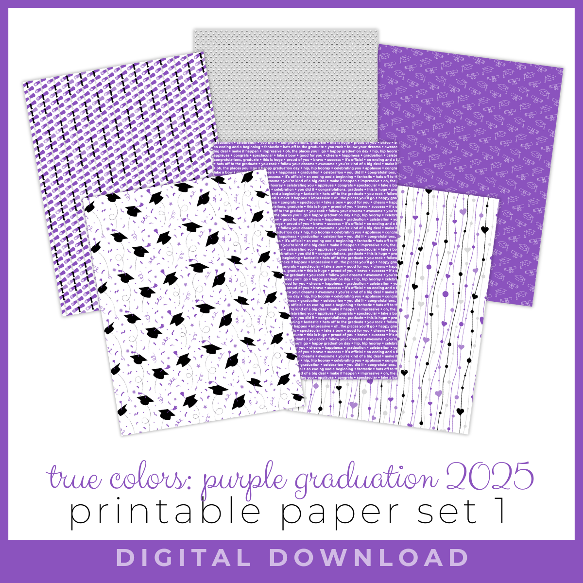 purple scrapbook paper printable