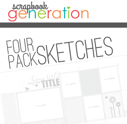 DIGITAL DOWNLOAD: FOUR PACK July 2015 - One Page, Four Photos