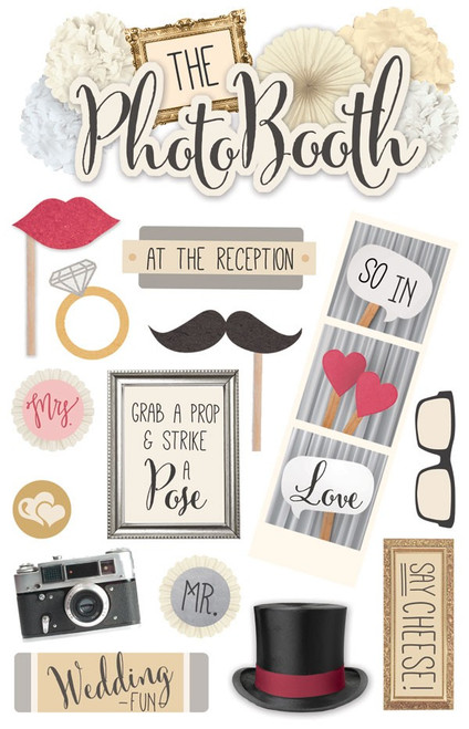PAPER HOUSE PRODUCTIONS 3D Stickers: Photo Booth