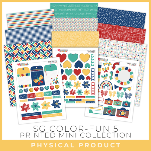 WC26 ATTENDEES ONLY: PRINTED PRINTABLES Color Fun 5 Mini Collection
