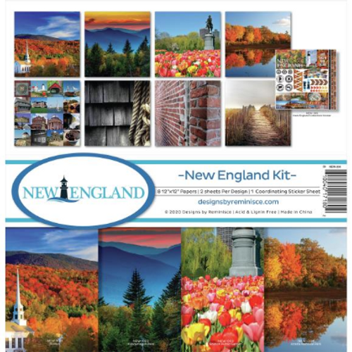 REMINISCE 12x12 Collection Kit: New England