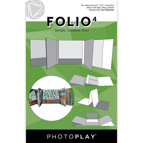 PHOTOPLAY Maker's Series Creation Bases | Folio 4 - 6.5"x 6.5" (White)