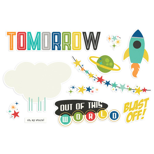 SIMPLE STORIES Simple Pages Page Pieces: Say Cheese Tomorrow at the Park