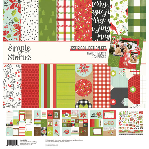 SIMPLE STORIES Make It Merry Collection Kit