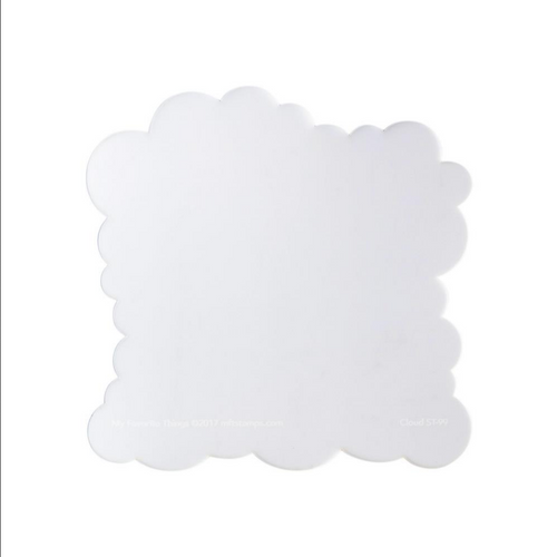 MY FAVORITE THINGS Premium Stencil 6x6: Cloud