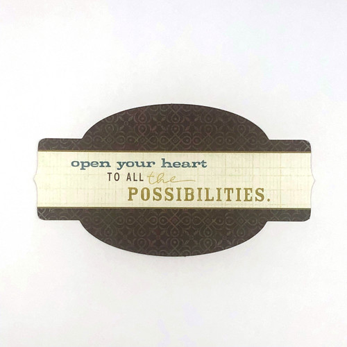 MY MIND'S EYE So Sophie "Possibilities" Small Accessories: Charming Title