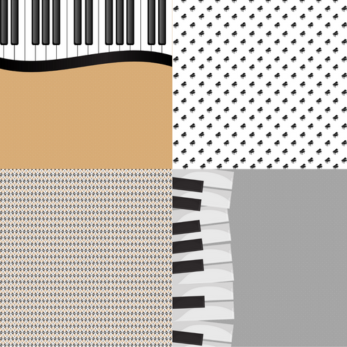 SCRAPBOOK GENERATION Pianoforte Plus 12x12 Paper: Cutout 5 - Scrapbook  Generation