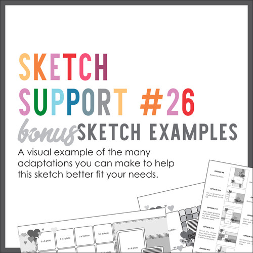 * DIGITAL DOWNLOAD * Allison Davis for SG | Sketch Support Bonus Sketch Examples #26