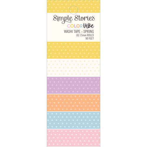 SIMPLE STORIES Color Vibe Washi Tape - Spring