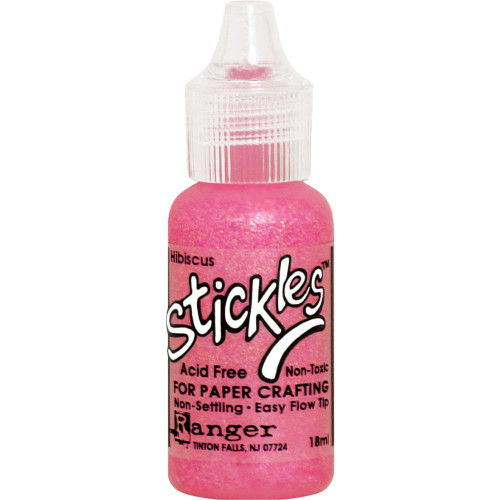 RANGER Stickles Glitter Glue: Hibiscus