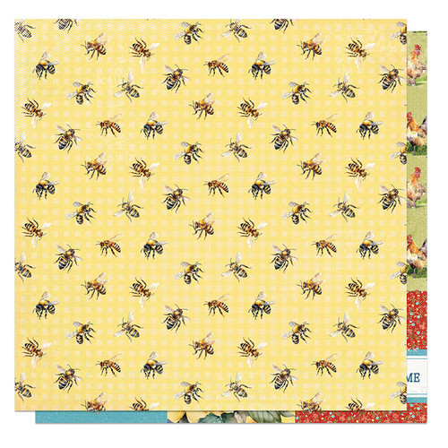 PHOTOPLAY Willow Creek Highlands 12x12 Paper: Sweet Bees