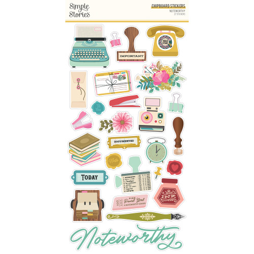 PREORDER - ships late January* 49 AND MARKET Chipboard Set: Wherever -  Scrapbook Generation