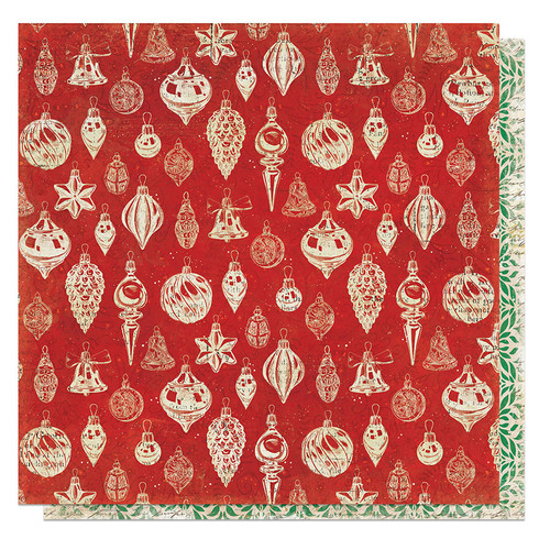 PHOTOPLAY Holiday Charm 12x12 Paper: Deck the Halls