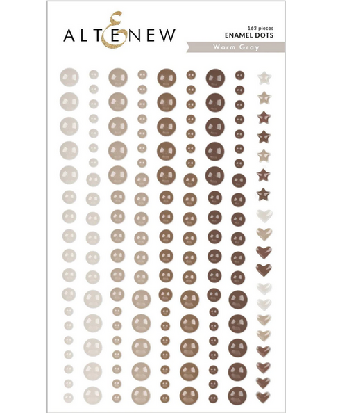 ALTENEW Enamel Dots: Warm Gray