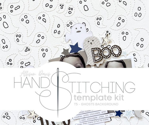 Allison Davis Stitching Template Kit T5 - Ghost Background