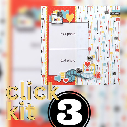 SCRAPBOOK GENERATION Layout Kit: Click 3