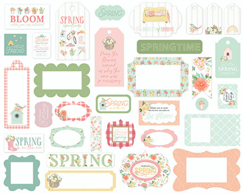 CARTA BELLA Here Comes Spring Frames & Tags