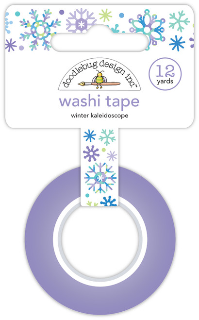 DOODLEBUG DESIGNS Snow Much Fun Washi Tape: Winter Kaleidoscope