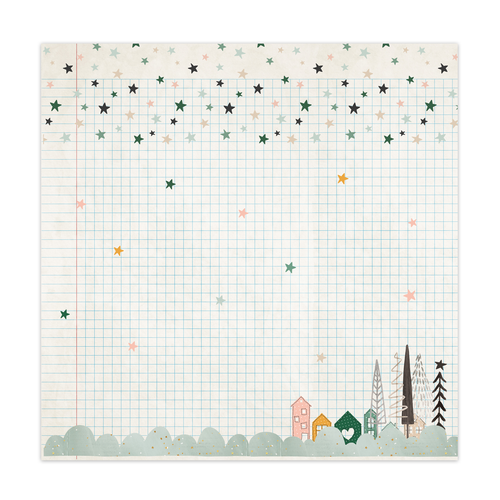 PRETTY LITTLE STUDIO Comfort & Joy Paper | Wonderful Life 12x12 (single-sided)